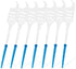 400pcs Dental Picks Soft-Interdental Brush Double-Ended Toothpicks Silicone Dental Floss...