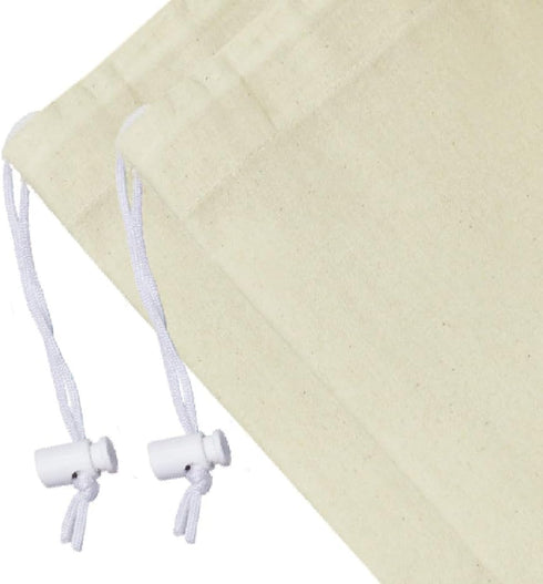 Cotton Craft - 2 Pack Extra Large 100% Cotton Canvas Heavy Duty Laundry Bags - Natural Cotton - 28"x36" - Versatile - Multi Use...