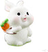 Miniature Fairy Garden Accessories - Mini Rabbit Figurines ? Micro Landscape Ornaments for Dollhouse and Plant House Decoration...