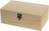 Zhou Pine Wood Storage Box - Natural DIY Accessories Set with Hinged Lid and Front Buckle, Perfect for Art Lovers and Family Collections...