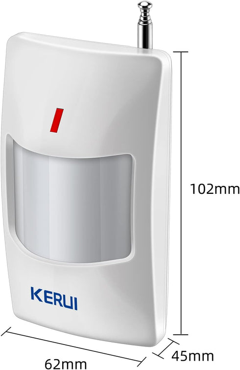 KERUI 433MHz Home Wireless PIR Infrared Motion Sensor Detector for Alarm System...