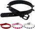 Unisex Multicolor Simulated Leather PU Punk Rock Gothic Black Spiked Rivets Choker Collar Necklace...