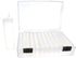 The Beadsmith Personality Case - Clear Storage Organizing System 6.25 x 4 x 1.4 inches - Includes 12 flip top Boxes 1 x 3.75 inches each, for orga...