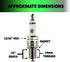 E3 Spark Plugs E3.18 Lawn and Garden Spark Plug, Pack of 1...