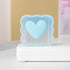 Waves Blue Heart Shape DIY 18W 20W Data Cable USB Charger Protector Line Earphone Wire Saver Charger Protector Compatible with iPhone XR/7/8/11/12...