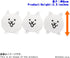 PONOS Official The Battle Cats Plush - Cat Plushie Set - 3 Inch Collectible Battle Cats Soft Stuffed Animal...