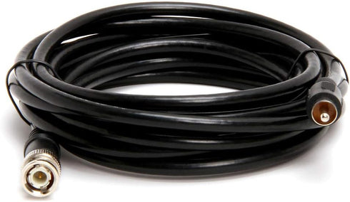 Cmple RG59U 12 Feet BNC Male to RCA Male, 75 Ohm, Coaxial BNC to RCA Video Cable, Black, (449-N)...