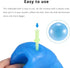 47 Inch Giant Water Bubble Ball, Inflatable Water-Filled Ball Soft Rubber Ball for Outdoor Beach Pool Garden Party Large (Blue)...