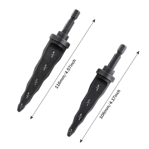 2Pcs Swaging Tool Hand Drill, 5 in 1 Swaging Tool Copper Tube Expander Manual Copper Pipe Swage Too Expander Drill Bit Soft Copper tubing Tool(Col...