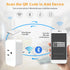Matter Smart Plug Mini Wi-Fi Outlet, 15A/1800W Max, Compatible with Apple Home, Siri, Alexa, Google Home, SmartThings, Smart Socket Matter Smart H...