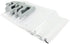 Monaco Hanging Storage Bags, 10-pack of 12 x 9-inch Clear Plastic Bags for Classroom, Library, and Pharmacy Use...
