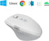Wireless Bluetooth Mouse with Smart Flying Scroll, Thumb Scroll Ergonomic Mice, Silent Multi-Device Mouse for Computer, Laptop, iPad, Tablet, MacB...