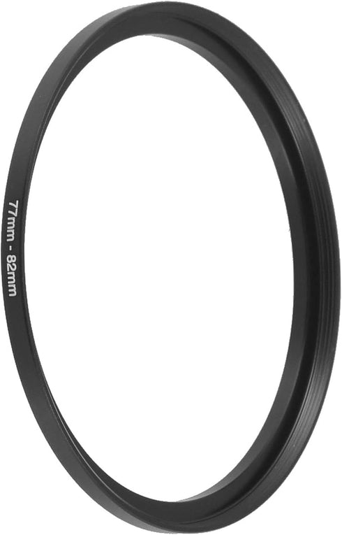 uxcell Camera Lens Filter, Metal Filter Step Up Ring Adapter 77mm to 82mm for Camera Lens, 77mm Male 82mm Female Stepping Up Filter Ring for Digit...