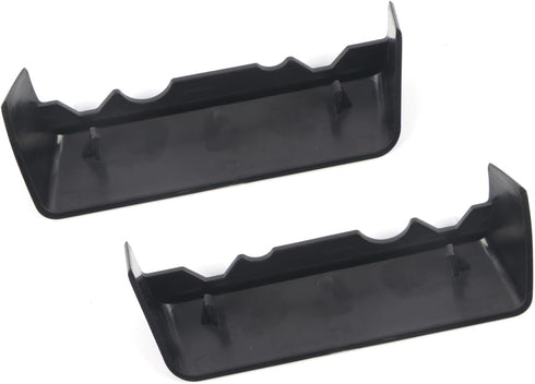 ITrims Car Accessories for Toyota Prado J150 2010-2022 Roof Rack Rail End Luggage Protector Center Cargo Rack Cover Shell Cap Trims ABS Black 2PCS...