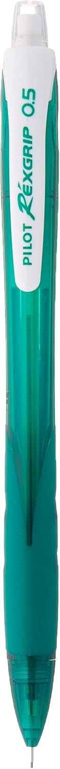 PILOT Pentel Pilot Mechanical Pencil RexGrip, 0.5mm, Green Body (HRG-10R-G5)...