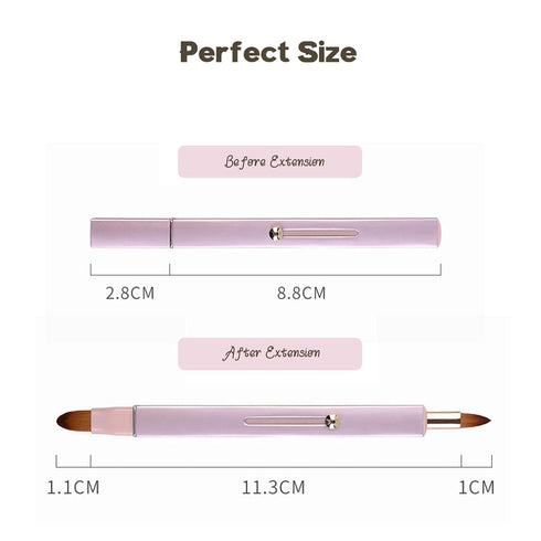 Lip Applicator Brush - 3 Pack Exquisite Professional Dustproof Retractable Lip Brush - Makeup Lipstick Lip Gloss Applicators (Pink Red Gold)...