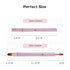 Lip Applicator Brush - 3 Pack Exquisite Professional Dustproof Retractable Lip Brush - Makeup Lipstick Lip Gloss Applicators (Pink Red Gold)...