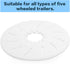12" Trailer Camper Fifth Wheel Lube Plate 3/16" Thick by Usamate...