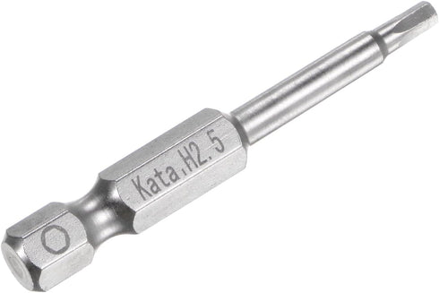 H2.5 Hex Screwdriver Bit 1/4" Hex Shank 2" Length Magnetic Screw Driver Power Tool...