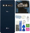 V60 ThinQ Back Glass Cover Replacement Housing Door with Tape Parts for LG V60 ThinQ V600 5G All Model with Tools (Classy Blue)...