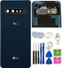 V60 ThinQ Back Glass Cover Replacement Housing Door with Tape Parts for LG V60 ThinQ V600 5G All Model with Tools (Classy Blue)...