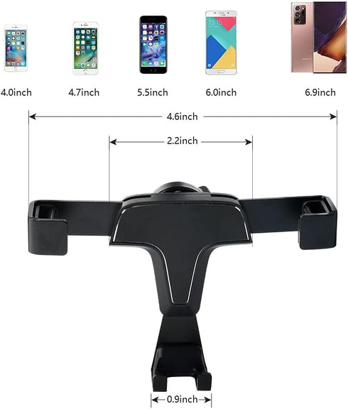 1797 Phone Holder Mount Compatible with Mazda CX5 CX-5 CX-8 Accessories Car Cellphone Cradle Air Vent Gravity Navigation Upgraded...