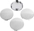 KitsPro 2.4Inch 60MM Wheel Center Caps, Pack of 4 (Chrome, Outer 60MM, Inner 56MM)...
