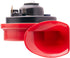 HELLA 007424001 Red Trumpet Low-Tone Horn with Bracket, 12 V, 400 Hz (Universal Fit)...