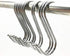 6 Pack 4.8 Inch Heavy Duty Solid Stainless Steel S Hook S Shape Durable Hanging Hooks for Heavy Items Tools, Auto Parts, Bicycle, Tires, Hoses....