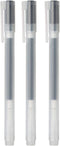 MUJI Gel Ink Ball Point Pen, Black, 0.7mm, Pack of 3 (Japan Import)...