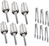 Sweet Candy Buffet Ice Tongs & Scoops (Silver-6 set)...