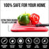 Raj Plastic Cutting Board Reversible Cutting board, Dishwasher Safe, Chopping Boards, Juice Groove, Large Handle, Non-Slip, BPA Free (Small (11.42...