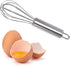 stainless steel small whisk for cheese, coffee, eggs, very handy (6 inches)...