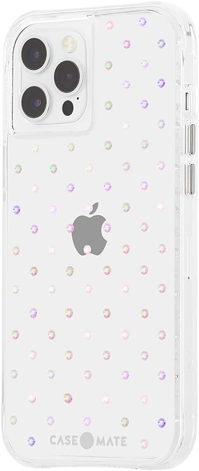Case-Mate - Twinkle - Case for iPhone 12/iPhone 12 Pro (5G) - 10 ft Drop Protection - 6.7 Inch - Stardust...