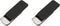 2Pack Mini Portable Dental Floss Dispenser with Refillable Glide Floss - Travel Box for Adults - Compact Mini Case for Date (Black)...