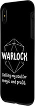 iPhone XS Max Warlock Funny Character Joke Roleplaying Games RPG Gamer Case...