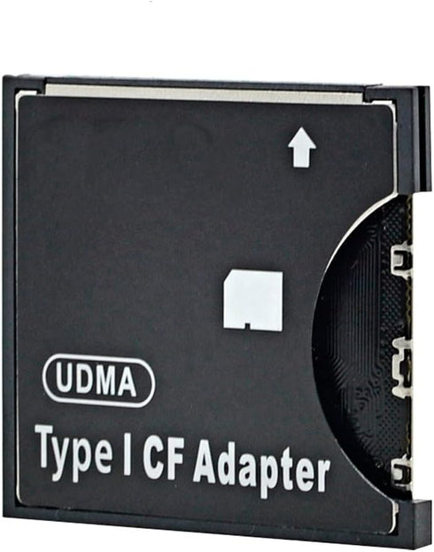 High Speed Secure Digital to CF Standard Compact Flash Type I Card Adapter Compatible with Digital Cameras...