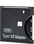 High Speed Secure Digital to CF Standard Compact Flash Type I Card Adapter Compatible with Digital Cameras...