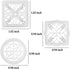 3 Pcs Polymer Clay Cutters,Vintage Pattern Polymer Clay Molds Resin Polymer Clay Cutters, Retro Geometric Flower Clay Earring Cutters Clay Cutters...