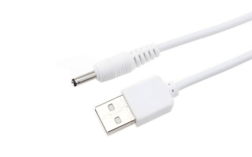 FitTurn 5V DC Power Cord USB to DC 3.5mm x 1.35mm Barrel Jack Adapter Connector Charging Cable Plug (White)...