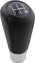 5 Speed Shift Knob Shifting Lever Leather Gear Stick Transmissions Shifter Handle Fit Most Manual Cars Truck SUV Vehicle (Black)...