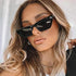 BOJOD Square Cat Eye Sunglasses For Women Fashion Vintage Trendy Cateye Sunglasses For women Black...