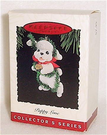 Hallmark 1994 Ornament - Puppy Love - Poodle...
