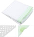 Plastic Cat Litter Filter Bag, Cat Litter Filter Bag Hiding Drawstring Designed Pet Cat Supplies One Bag Seven Pouchs with 420D PU Oxford Cloth fo...