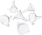 Dollet 50 Pack Mini Funnel for Essential Oil Bottles, Small Funnels for Lab Bottles, Sand Art, Perfumes, Spices, Powder Funnel and Recreational Ac...