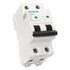 Baomain 16A AC Miniature Circuit Breaker, AC 400V 50Hz 6000A 2 Pole C65 MCB DIN Rail Mounting,MBM6C...