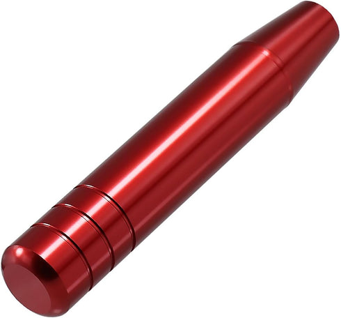 Long Shift Knob Weighted Aluminum Alloy Polished Metal Driving Handle Stick Gear Shifter Knobs Transmission Lever 7 inch Fit Most Cars Trucks SUV ...