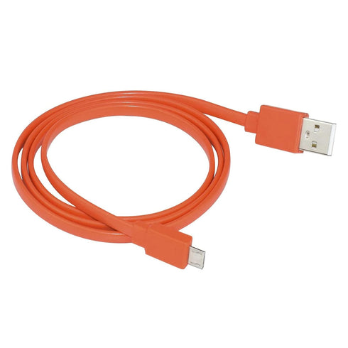 Replacement Tour Flat Charging Power Cable Cord Compatible Charge 3, Charge 2, Flip 4, Pulse 2, Flip 2, Flip 3, Pulse, Go, Clip plus, Clip, Micro ...
