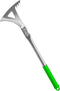 Multifunctional Weeding Tool for Gardening, 3 in 1 Hand Garden Weeder Tool (Sickle, Weed Puller, Scraper Cutter) Rust Resistant Stainless Steel Bl...