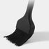 2 Pcs Silicone Spatula Non Stick Silicone Spatula Spoon Brush Kitchen Gadget Set for Cooking Baking and Mixing (Black)...
